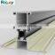 Aluminum door and window frames