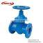 DIN3352 F4/F5 flanged end resilient seat non-rising stem gate valves