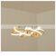 Nordic restaurant chandelier post modern minimalist living room lamps light luxury creative flower-shaped art office chandelier