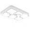 Atmospheric LED ceiling lamp warm dimmable rectangular lights for bedroom study room