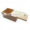 Hot-selling nature color rectangle solid wooden boxes with lids 6.3 x 3.9 x 2.8 inches