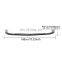 M Style V Glass Carbon Fiber Front Spoiler for Mercedes Benz V220D V250