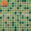 cheap price bathroom or swimming pool decoration  glass instant colorful mosaic tile