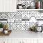Nordic contracted geometrical tile lozenge line mixes spell kitchen wall brick