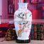 Beautiful Chinese Master Hand Painted Ceramic Porcelain Flower Bird Vase s With Certification