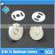 wonderful effects hot sales brass nickel Canvas traveling Bag magnetic button