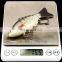 Amazon sell 3D uv hot printing  Multi section fish Bionic Jointed Fishing Lure 7 Sections Sinking Artificial Fish Lure