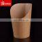 Custom paper packaging burger box templates for fast food