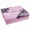 Top sale guaranteed quality designed gift letter paper cloth  paper suitcase packaging gift box