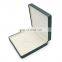 custom logo vintage style flat necklace box jewelry packaging