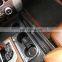 Auto Parts 14-18 for Toyota Tan Road Central Control Cup Holder Slot Mat Real Carbon Fiber (Soft) 1 Piece Set