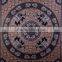 Indian Tapestry Cotton Brown-Gray Mandala Elephants Vintage Wall Hanging Art Tapestries Throw Bedsheet