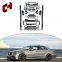 Ch Engine Hood Cover Trim Front Lip Support Splitter Rods Headlamps Full Bodykit For Mercedes-Benz E Class W212 10-15 E63