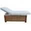 Modern Adjustable Spa Beauty Salon Cosmetic Eyelash extension chair Facial Treatment Table Solid Wooden Thai Massage Bed