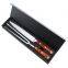 Hot sale 2pcs BBQ kitchen stainless steel carving meat knife and fork set