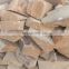 Factory Direct Sales Cheap Natural Irregular Wall Cladding Decorative wall cladding Stone Panels yellow Sandstone pieces