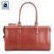 Zipper Closure Type Eye Catching Pattern Stylish Fashion Women Genuine Leather Handbag