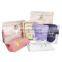 Zip lock flat bottom soap package plastic pouches aluminum foil 135g 500g toilet soap bar packaging stand up doypack bag