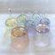 Alchemy Cosmic Light Clear Singing Bowl with handle Aurora Quartz Chakra Healing crucible