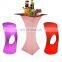led buffet table /Led PE Light Up Chair for Restaurant Discotheque Pub Used Glowing Bar Table