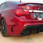 Chevrolet Cruze appearance 09-14 front and rear bumpers, Cruze crash protection fence modified