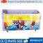 378L Sliding glass door ice cream display chest freezer ice cream freezer