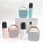 Portable Bluetooth speaker and mini wireless microphone set