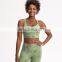 OEM Service Women's Tie Dye Yoga Bra Fitness Activewear Sports Printing Beauty Back Straps Crop Tops