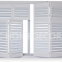 Customized shapes and colored Basswood, paulownia wood, PVC shutters window coverings