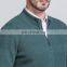 Inner Mongolia Factory Directly Men's Cashmere Crew Neck Cardigan Sweater