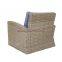 Luxurious Forever Patio Modern All Weather Outdoor Patio Garden Furniture Aluminum Frame Wicker Rocking and Swivel Chair