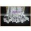 C311A light pink elegant butterfly weeding lace chair cover