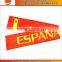100%satin promotional custom outdoor sport scarf