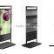 55 INCH usb port update and hanging systemwall mount acrylic lcd advertising player with usb port update and hanging syste