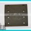 Factory price truck trailer brake lining made in China