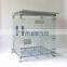 Warehouse foldable galvanized wire mesh container