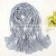 Wholesale Fashion Ladies Floral Embroidery Viscose Scarf                        
                                                Quality Choice