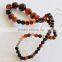 Natural Dream Agate Onyx Gemstones Round Beads Jewelry Necklace