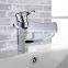 Deck Mounted Chrome Brass Hot and Cold Basin Mixer BNF019