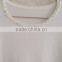 Three quarter sleeve knitting wear lace pullover for lady