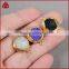 New Tiny Druzy Geode Necklace Gold Filled Raw Crystal Drusy Pendant Simple Jewelry