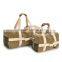 wholesale vogue washing canvas travel bag 2pcs set duffel bag