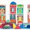 OEM Educational Building Blocks For Child Wooden City Blocks