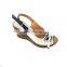 New summer women sandal mother slippers PU leather Wedge Mama shoes middle-aged mother shoes sandals