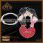2014 most popular promotion custom metal key chain