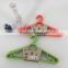 XuFeng colorful home use supermarket plastic hangers for wetting clothes factory