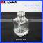Clear Glass Nail Polish Bottle with White Cap Packaging,Clear Nail Polish Bottle with White Cap