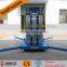 four mast aluminium alloy man telescopic lift