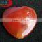 Crystal Wholesale Jewelry Carnelian Gemstone Heart Shape as Gift