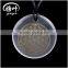 Chakra Flower of Life Natural Crystal Stone Pendant Necklace